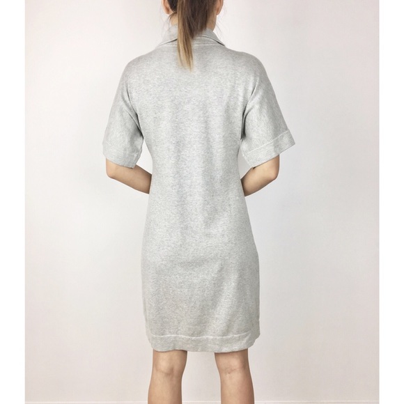 Shawl collar sweater KNITTED dress - Picture 5 of 8